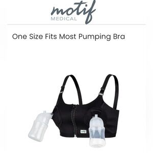 🔴 Motif Medical Hands Free Pumping Bra in black size XS-L, NIB